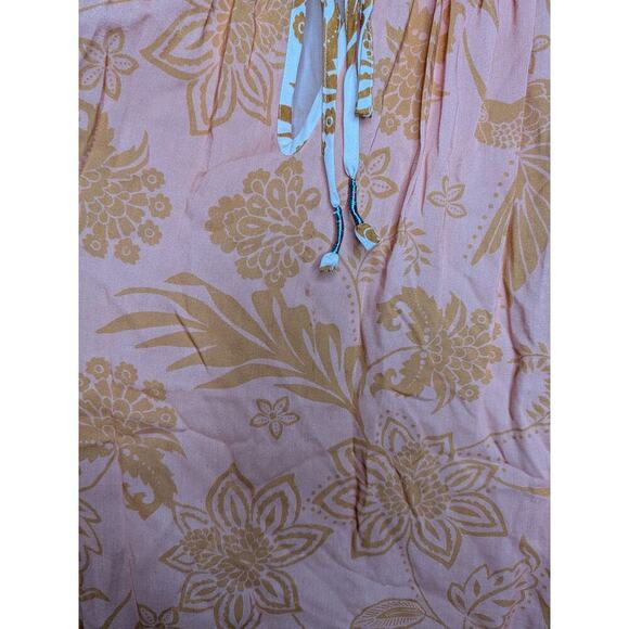 Johnny Was  Waimea Mixed Peasant Top  Size L Boho Long Sleeve - Picture 8 of 9